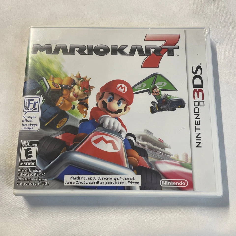 Mario Kart 7 (Nintendo 3DS, 2011) 100% CIB Complete, Authentic  - TESTED  - Image 1 of 4