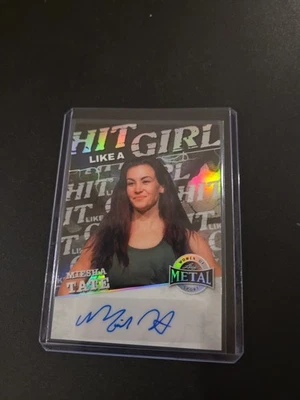 2025 Листовой Металл Женщины Спорта Миша Тейт Хит Как Девочка Авто 10/10 Серебро - Изображение 1 из 3
