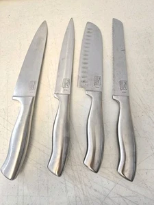 Chicago Cutlery Stainless Steel Chef's/Carving/Bread Knives Lot Of 4 1E14G READ - Picture 1 of 7