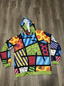 Fresh Hoods Britto Hoodie Sweatshirt Mens 2XL Freshhoods Full Zip Streetwear - Picture 1 of 10