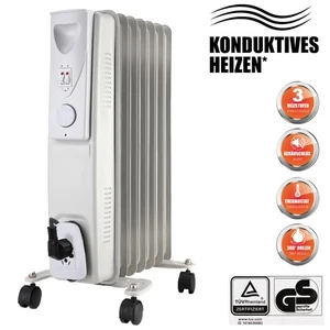 Ölradiator Elektroheizung Heizung Heizkörper 230V Rippenheizung 600/900/1500W - Bild 1 von 6