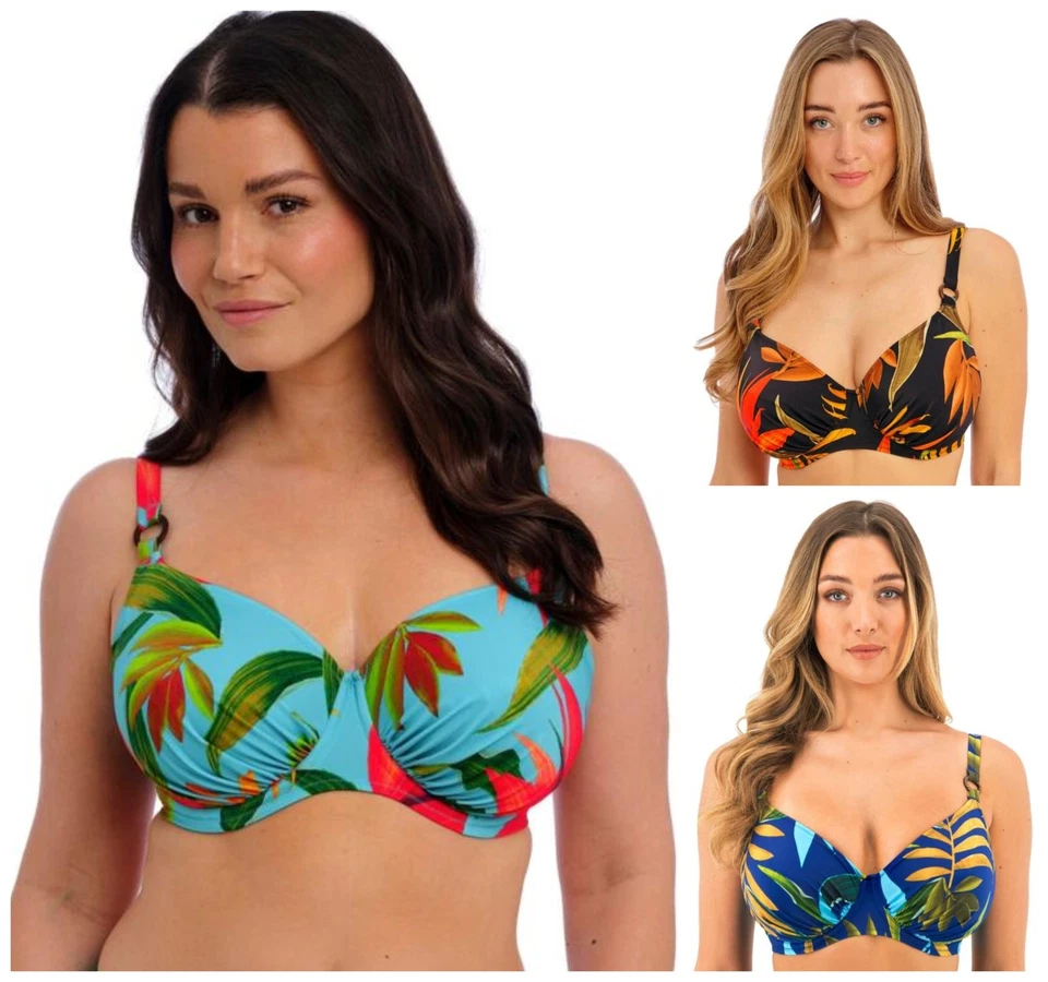 Fantasie Pichola Bikini Top Underwired Gathered Full Cup Womens Swimwear 503901 - Image 1 of 1