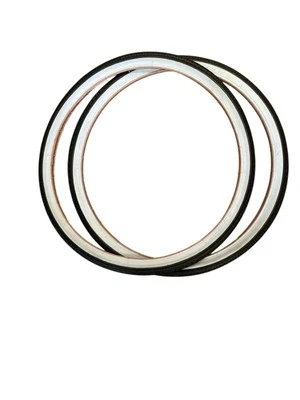 2  COPERTONI BALLONCINO BIANCO/NERO 26 X 1 1/2 X 1 5/8 (44-584) VEE-RUBBER - Image 1 of 3