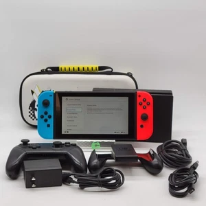 Nintendo Switch v2 Video Game Console HAC-001(-01) Black - Picture 1 of 10