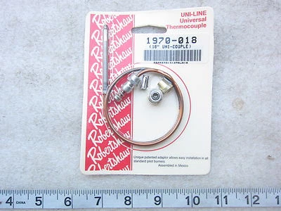 Robertshaw 1970-018 18" Pilot Light Control Thermocouple, New