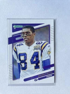 2021 Donruss RANDY MOSS Rare Image Variation No Helmet Minnesota Vikings 128 - Picture 1 of 2