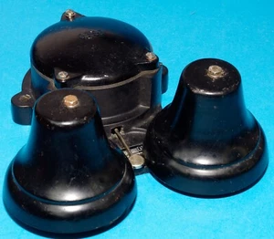 Wilhelm Heibel Telefon Zusatz Klingel, Wecker, schwarz für Haus, Hof & Garten - Zdjęcie 1 z 9