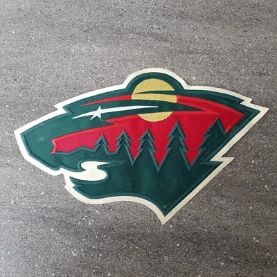Insignia Minnesota Wild parche logotipo para chaqueta jersey Foto 1 de 2