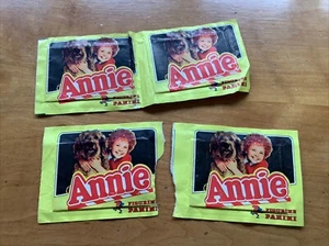 4 Packs Panini Annie Stickers - Picture 1 of 8