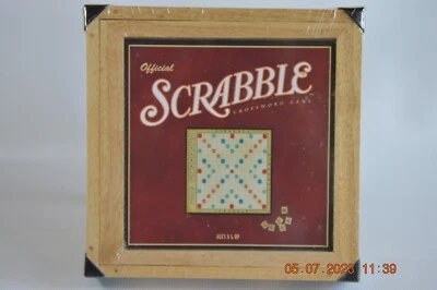 Parker Brothers SCRABBLE in Wooden Box Sealed Brand New Barnes Noble Exclusive - Image 1 of 4
