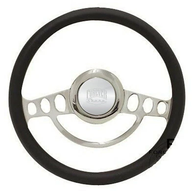 Kit completo de volante Billet y negro para Chevy Chevrolet El Camino 1969 en adelante Foto 1 de 4