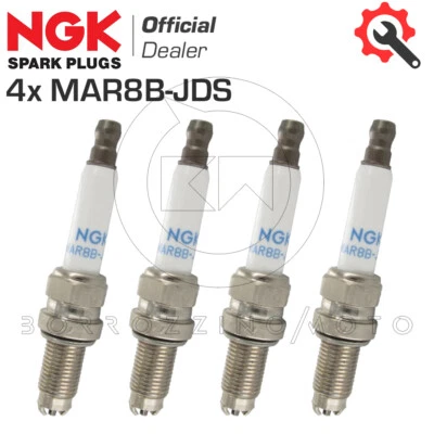 KIT 4 CANDELE NGK MAR8B-JDS BMW R1200 GS TWIN SPARK 2010 2011 2012 R1200GS Foto 1 de 3