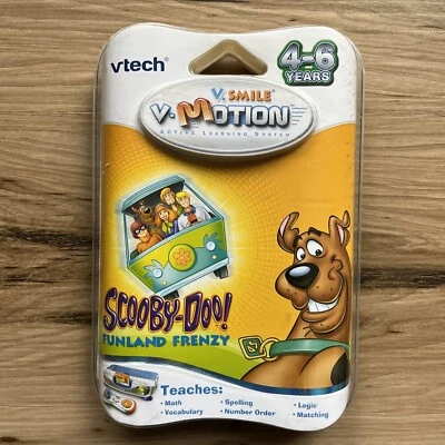 VTECH V.SMILE V Motion Scooby-Doo Funland Frenzy Game Cartridge NEW - Image 1 of 2