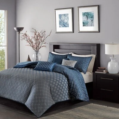 Madison Park Biloxi 6 Piece Duvet Cover Set - Image 1 of 2