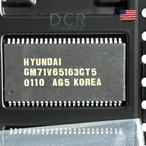 5 Pieces of Hyundai GM71V65163CT5 SRAM Memory Chips. Free U.S. Shipping NOS - Picture 1 of 1