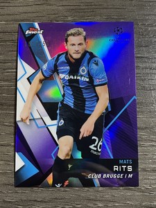 2018-19 Topps Finest UEFA Champions League Purple #49 Mats Rits /250