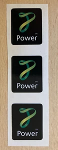 IBM power logo stickers 3x2,5 cm 3 pcs vintage laptop server - Photo 1/1