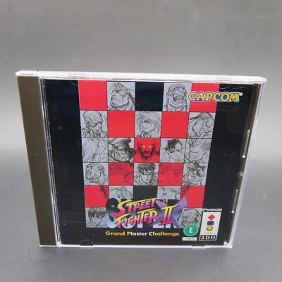 Street Fighter 2 Grand Master Challenge 3DO with Manual Japanese Version - Image 1 of 4