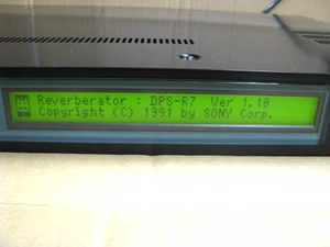 Sony DPS-R7 Digital Reverb Rack Unit 1U AC100V MIDI Effetti Processore Test Usato - Foto 1 di 10