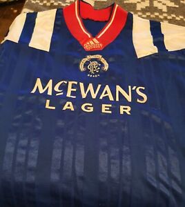Glasgow Rangers top sponser McEwans