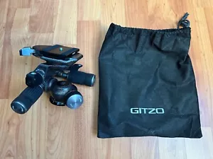 Gitzo GHF3W 3-way Fluid Pan/Tilt Head with QR Plate - New Without Box - Picture 1 of 7