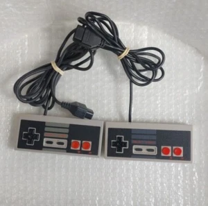 Controller For NES Nintendo NES Vintage Console Wired Gamepd 2 Pack - Picture 1 of 2