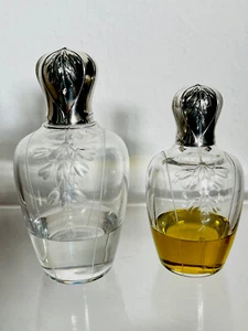 Zwei Karaffen von Christofle Baccarat Kristallglas Frankreich/Paris um 1908 - Bild 1 von 21