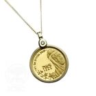 Israel Mint “Women In The Bible” Pure Gold Pendant & 14k Necklace - Leah