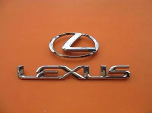 92 93 94 95 96 LEXUS ES300 REAR CHROME EMBLEM LOGO BADGE SIGN SYMBOL OEM SET #5 - Picture 1 of 6