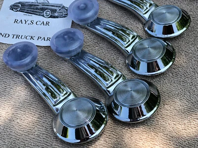 4 NEW 1967 TO 1982 CHEVROLET STYLE REPLACEMENT INTERIOR WINDOW CRANK HANDLES ! - Image 1 of 4