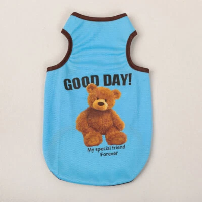 Pet Dog Clothes Teddy Bear T Shirt Clothing For Small Dogs Puppy Chihuahua Vest∂ - Image 1 of 4