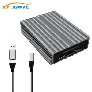 2in1 CFexpress A+B Reader 10Gbps USB3.2 Gen2 Type-C USB CF Memory Card Adapter - Picture 1 of 9