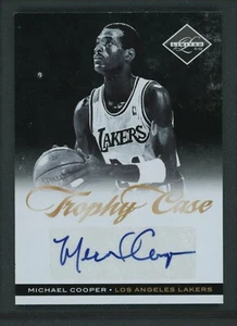 Michael Cooper 43/49 2012 automático Panini estuche trofeo limitado autógrafos - Imagen 1 de 2