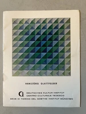 Hans Jorg Glattfelder. Torino. Centro culturale tedesco, Deutsches Institut 1968 - Immagine 1 di 2