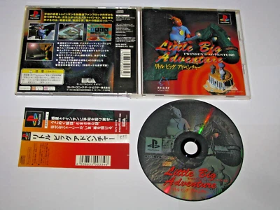 Little Big Adventure Japanese Playstation PS1 Japan import +obi US Seller - Image 1 of 4