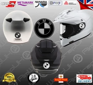 Helmet sticker for BMW motorbikes s1000rr GS 1200 1250 RT Vinyl Sticker 50mm - Picture 1 of 2