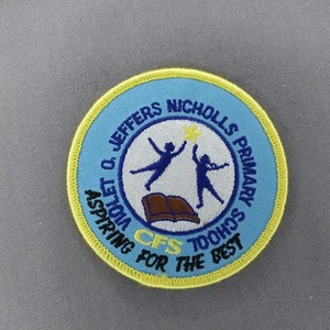 Violet O. Jeffers Nicholls Primary School CFS VOJN St. Kitts Nevis 3" Patch - Picture 1 of 2
