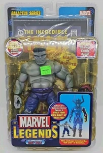 Marvel Legends Galactus Series Grey Hulk Action Figure BAF 2005 Toy Biz NEW NIP - Picture 1 of 8