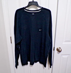 Camisa negra de manga larga 100 % algodón para hombre Nike The Athletic Dept talla XXL #3 - Imagen 1 de 4