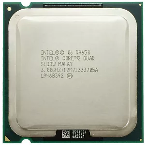 Procesador de CPU Intel Core 2 Quad Q9650 SLB8W 1333 MHz 3 GHz LGA 775/zócalo T - Imagen 1 de 2