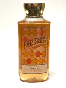NEW 1 BATH & BODY WORKS PUMPKIN CUPCAKE BODY WASH SHOWER GEL 10 FL OZ ALOE - Picture 1 of 2
