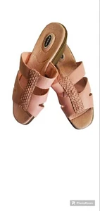 Dr Scholls Pink Slip On Sandles Size 8.5 - Picture 1 of 8