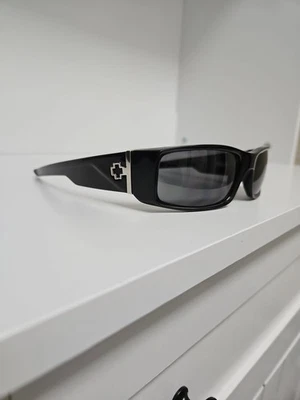 Gafas de sol Spy Optics Hielo negras polarizadas grises hechas en Italia  Foto 1 de 4