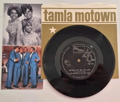 Four Tops & Supremes TMG 815 "Without The One You Love"1970 Tamla Motown UK... - Image 1 of 3