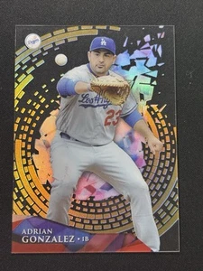 2014 TOPPS HIGH TEK BRICK DIFFRACTOR SP HT-AGO ADRIAN GONZALEZ /99 - DODGERS - Picture 1 of 2