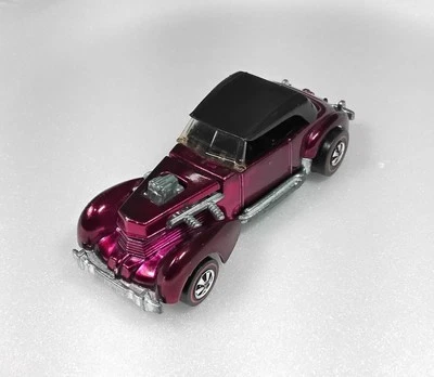 1970 Hot Wheels Redline Magenta Classic Cord Near Mint - Image 1 of 4