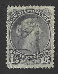 Canada 1873 #30 Queen Victoria (Large Queen Issue) - Fine Used - Picture 1 of 2