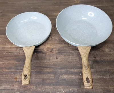 Sartén antiadherente Masterclass con revestimiento cerámico de 11"/9" utensilios de cocina premium Foto 1 de 4