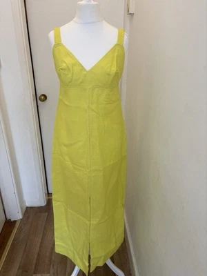 Vintage Polly Peck By Sybil Zelker Dress 100% Moygashel Fabric Made In England S - Image 1 of 4