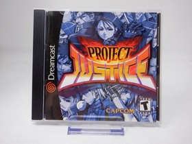 Project Justice (Sega Dreamcast) Disc & Manual Only